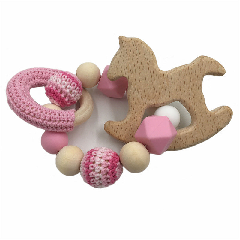 Braccialetto silicone legno