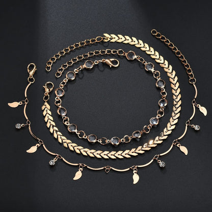 Set cavigliere tre pezzi