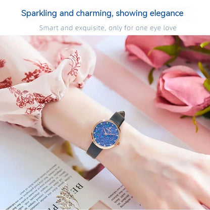 Orologio donna con cristalli zaffiri