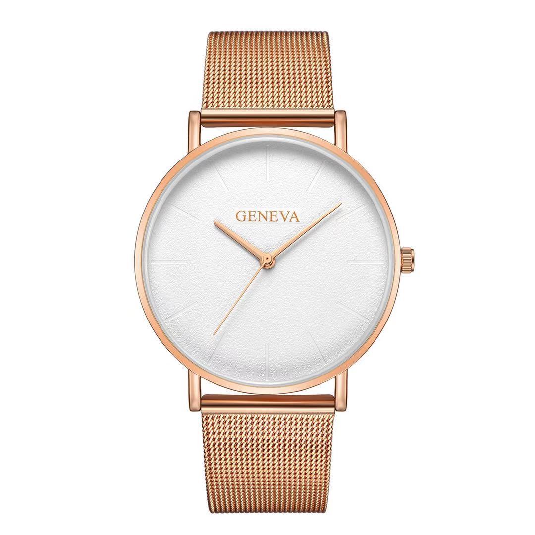 Orologio cinturino mesh acciaio da uomo