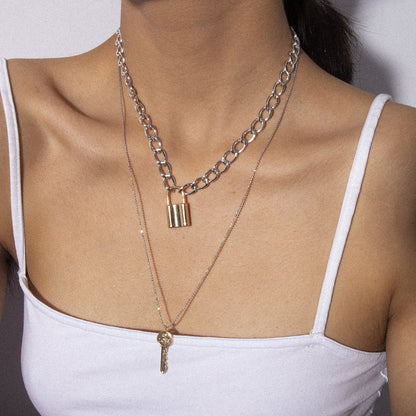 Collana Geometrica da donna con pendente versatile