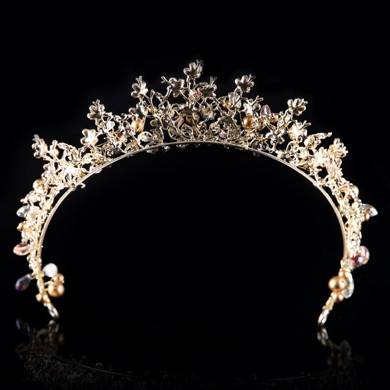 Tiara barocca in lega