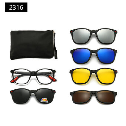 Occhiali da sole con astuccio