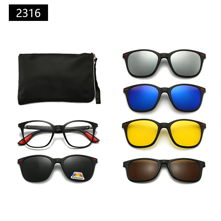 Occhiali da sole con astuccio