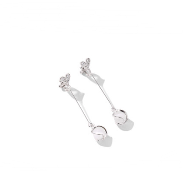 Clip Orecchio Opale