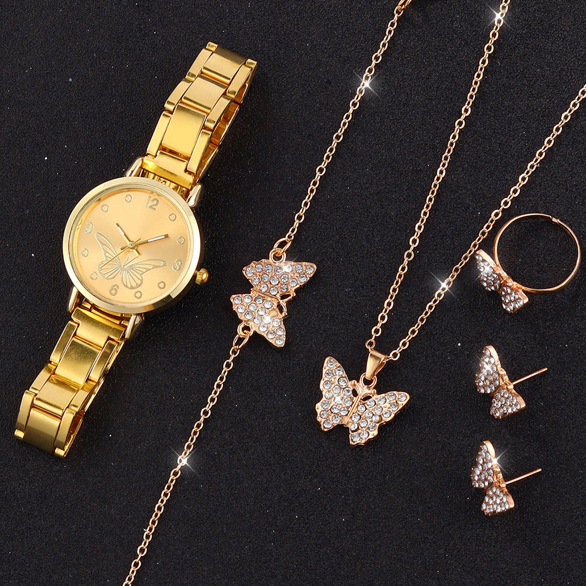 Orologio con quadrante farfalla