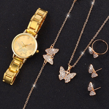 Orologio con quadrante farfalla