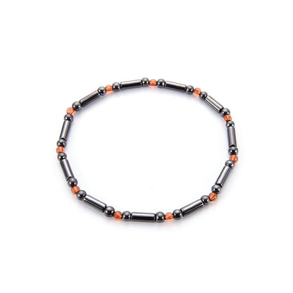 Cavigliera magnetica perle ovali