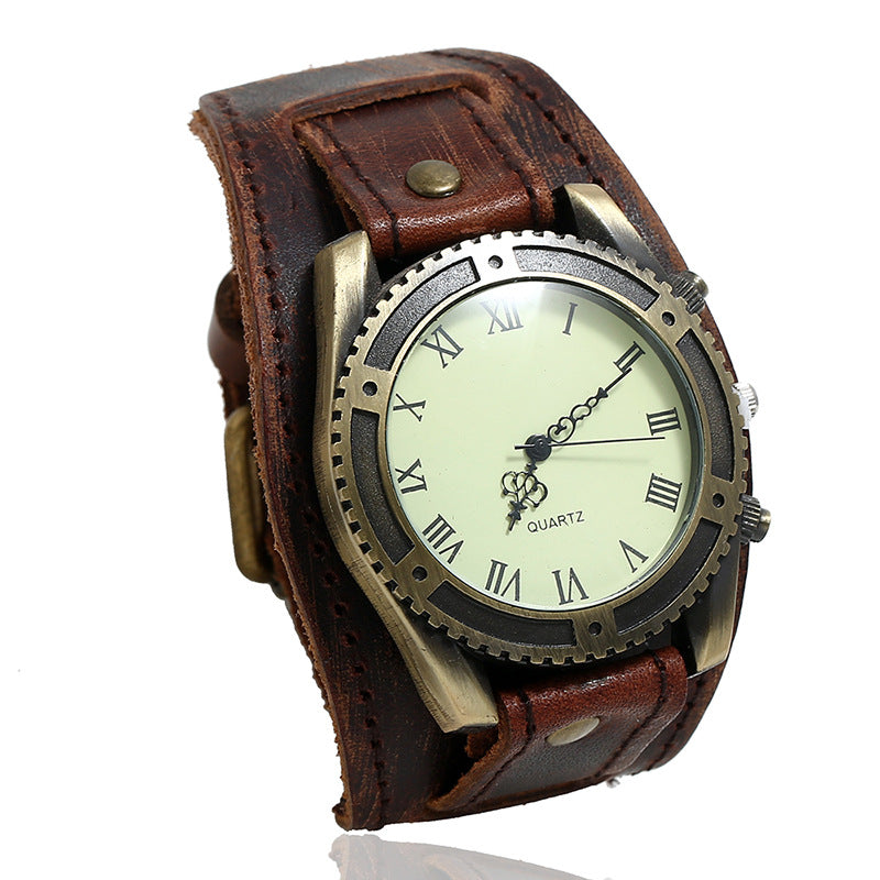 Orologio braccialetto pelle