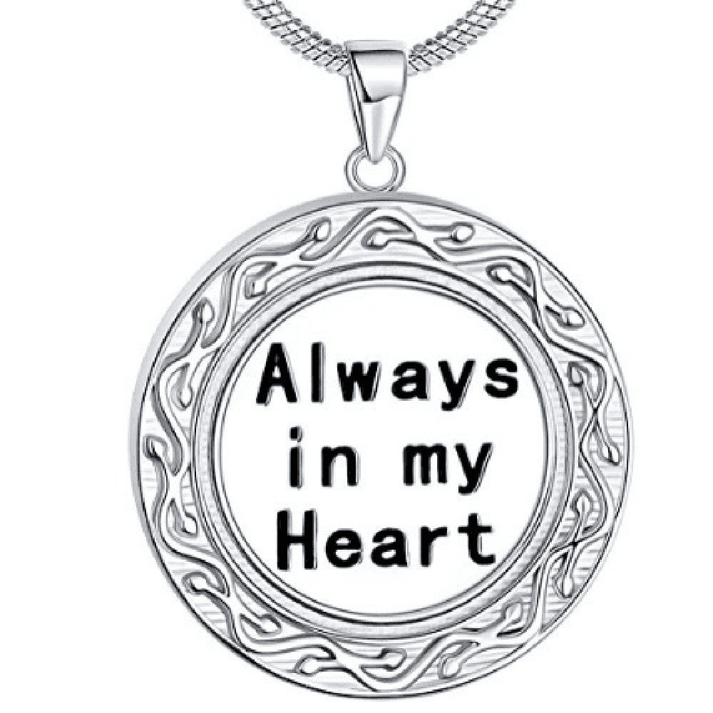 Collana albero della vita rotonda ricordo