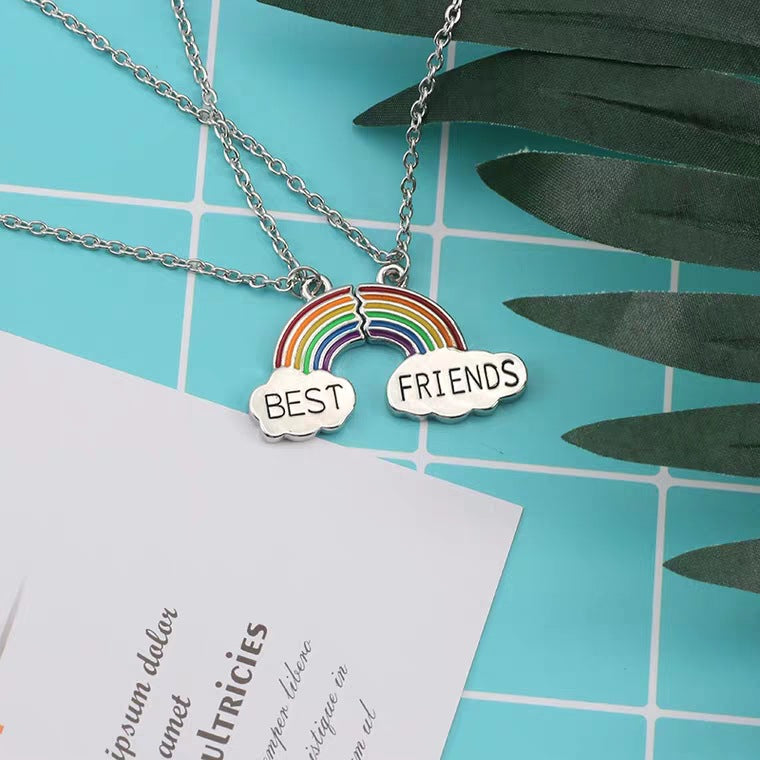 Collana nuvola arcobaleno
