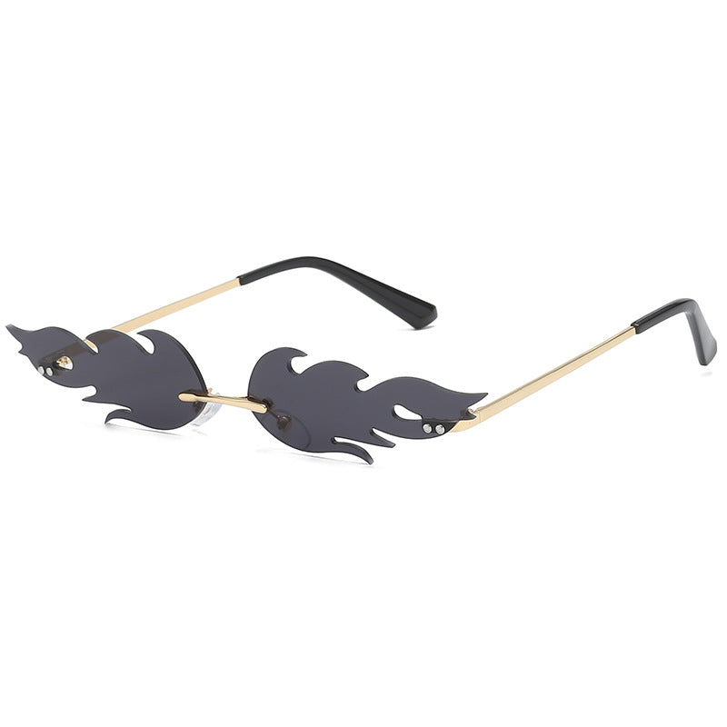 Occhiali da sole rimless metallo