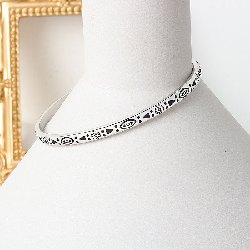 Bracciale argento charm vintage
