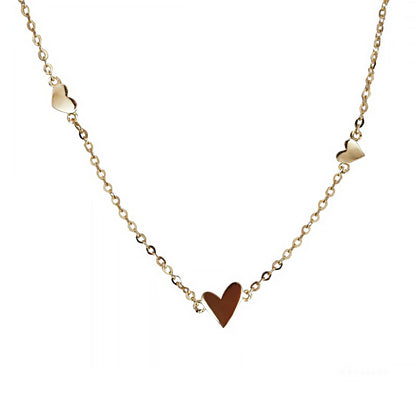 Braccialetto acciaio titanio con cuore