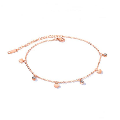 Collana cuore acciaio in catena