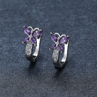 Anello fiocco cristallo