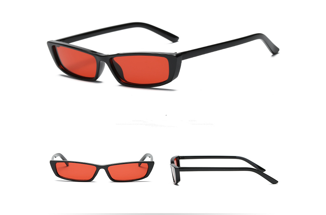 Occhiali da sole quadrati small-frame da donna