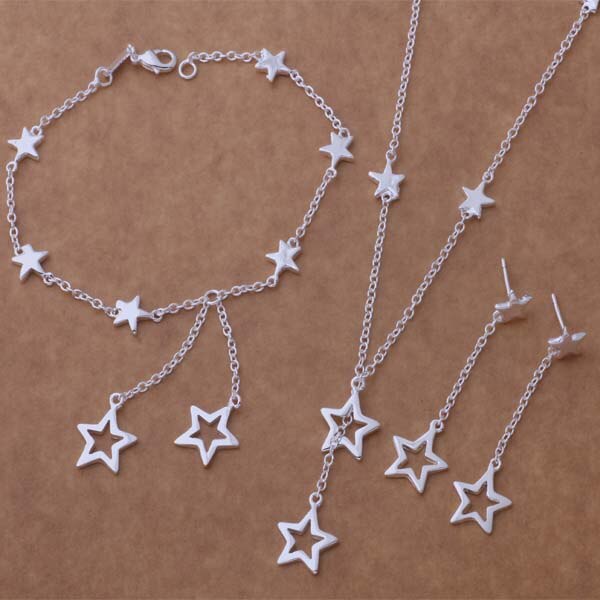 Parure stella argento