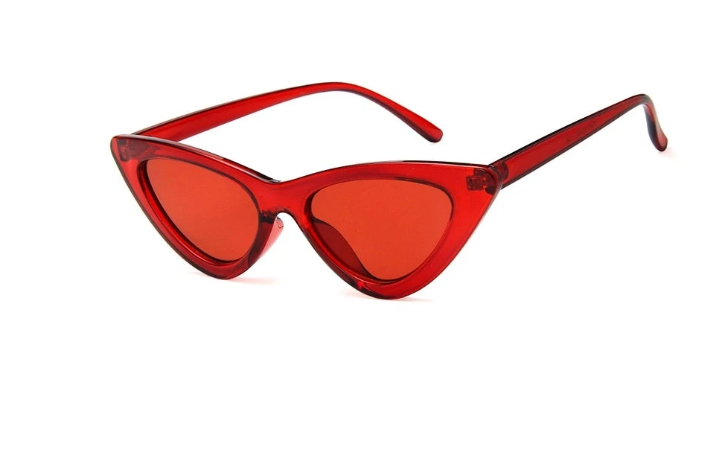 Occhiali da sole cat-eye triangolo retrò