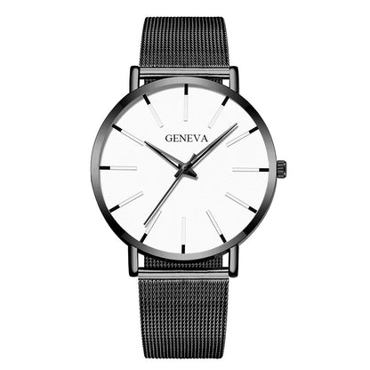 Orologio uomo con cinturino mesh