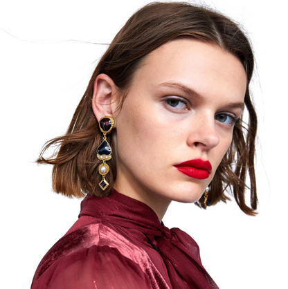 Orecchini goccia oversize