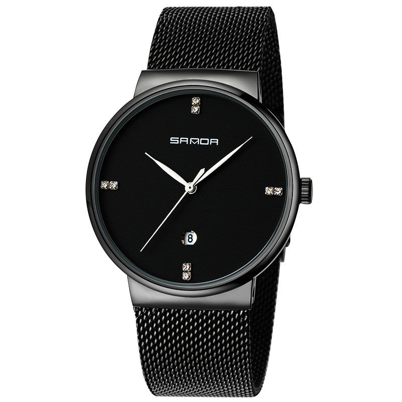 Orologio uomo mesh impermeabile