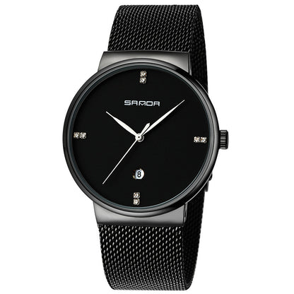 Orologio uomo mesh impermeabile