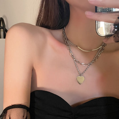 Collana multistrato amore