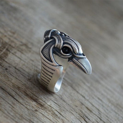 Anello Corvo Gotico