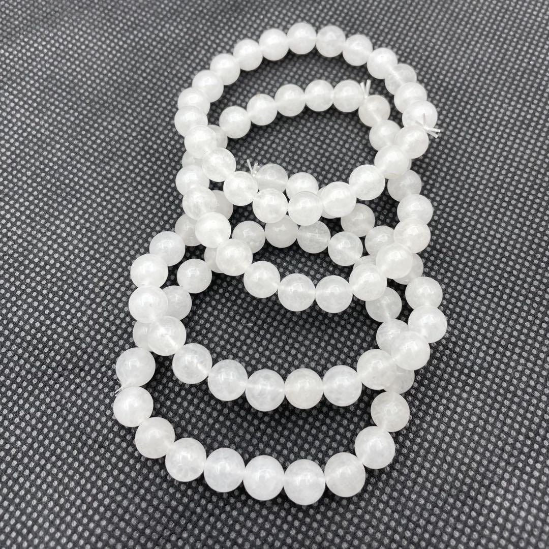 Bracciale marmo bianco