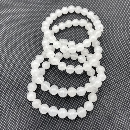 Bracciale marmo bianco