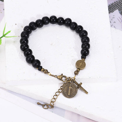 Bracciale rosario San Benedetto