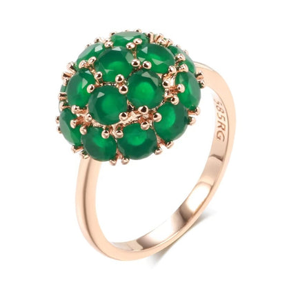 Anello zircone cavo