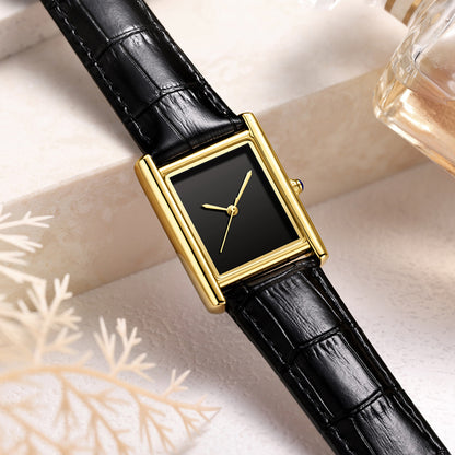 Orologio in pelle impermeabile di coppia