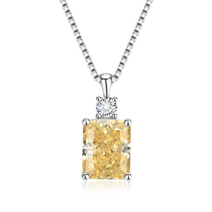 Collana bottiglia profumo argento sterling