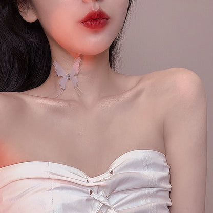 Collana clavicola farfalla