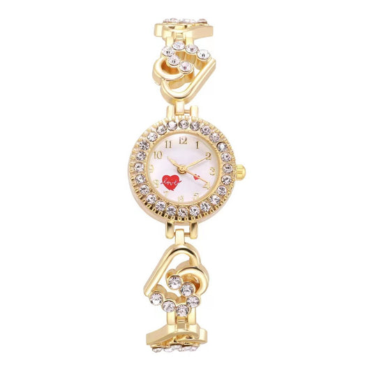 Orologio Braccialetto Cuore Diamantato