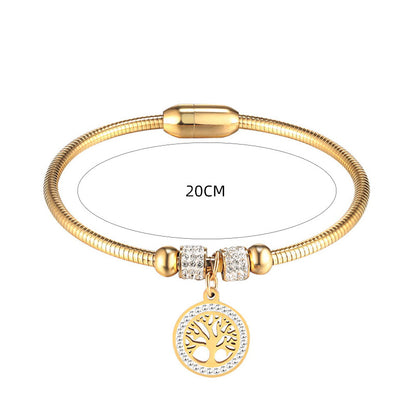 Bracciale titanio magnetico
