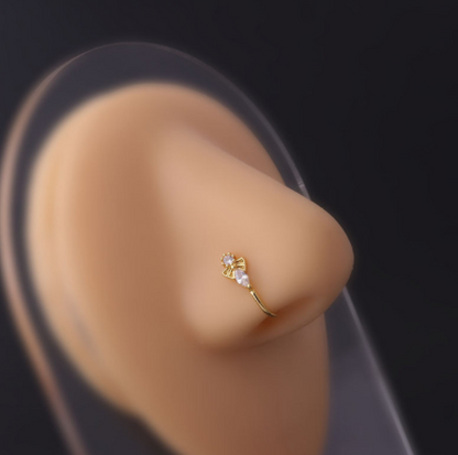 Anello farfalla goccia da donna