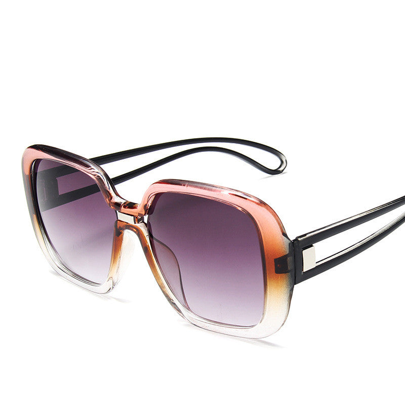 Occhiali da sole sfumati oversize