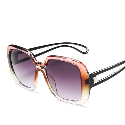 Occhiali da sole sfumati oversize