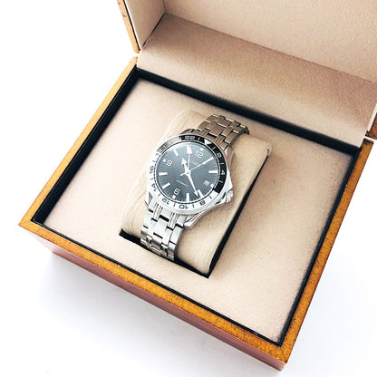 Orologio sportivo in acciaio luminoso