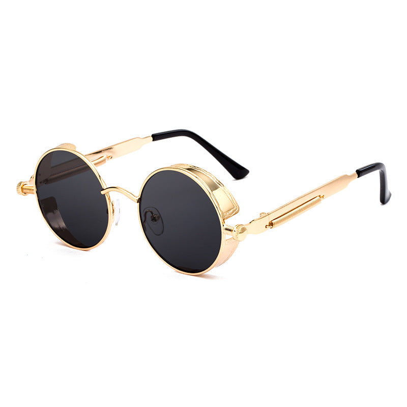 Occhiali da sole retrò hipster punk