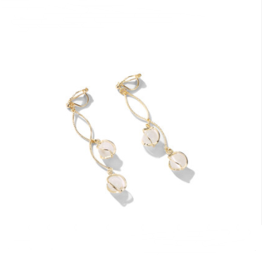 Clip Orecchio Opale