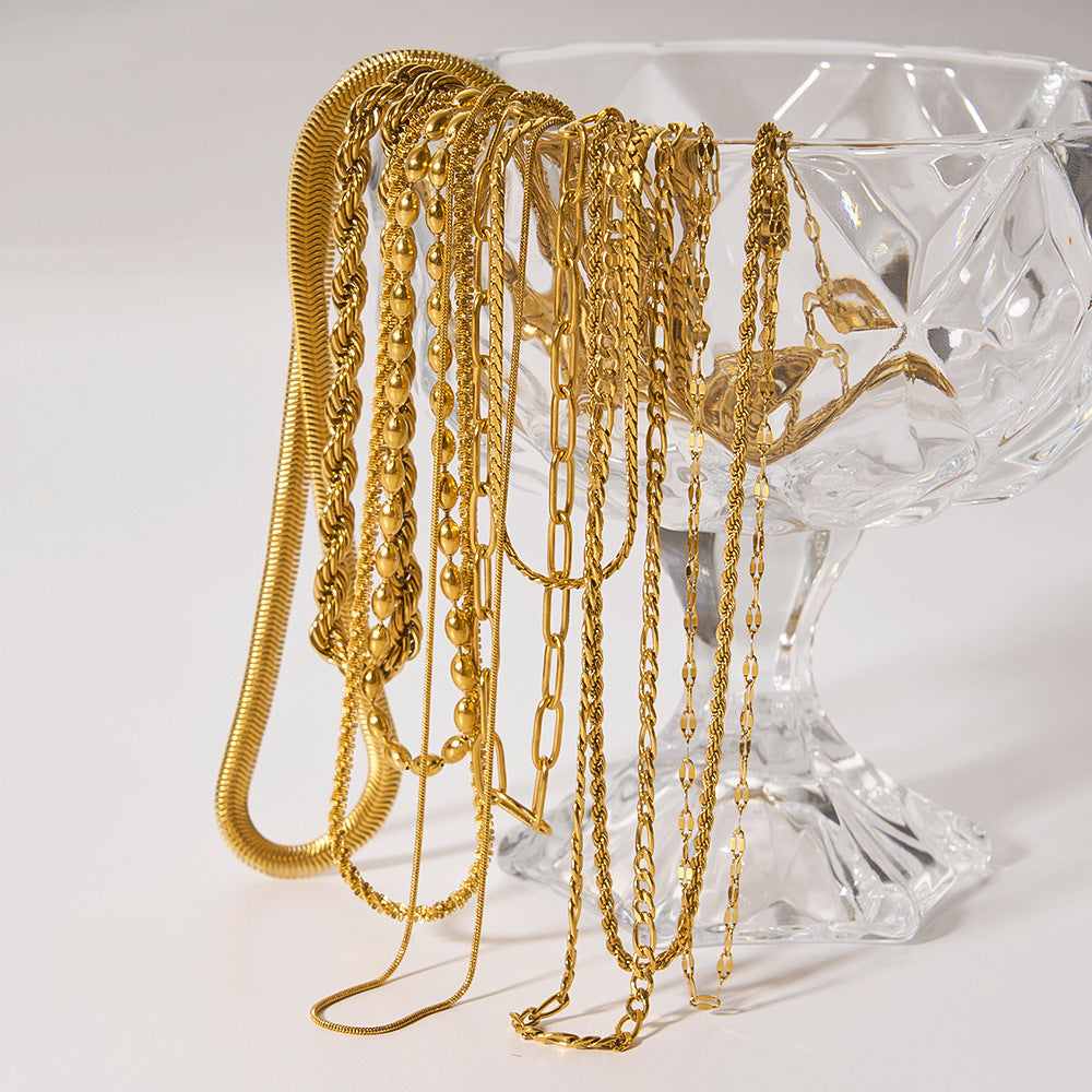 Collana acciaio inox personalizzabile