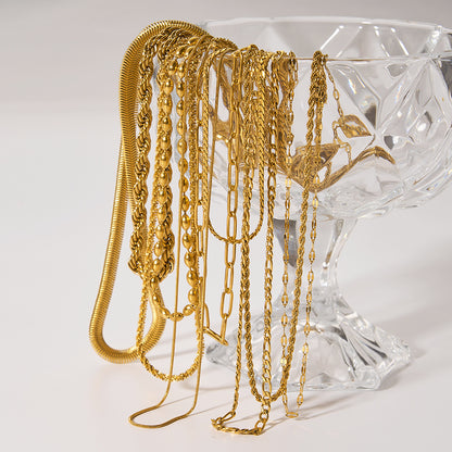 Collana acciaio inox personalizzabile