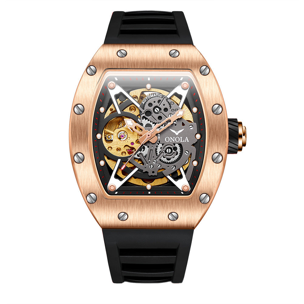 Orologio silicone automatico da uomo
