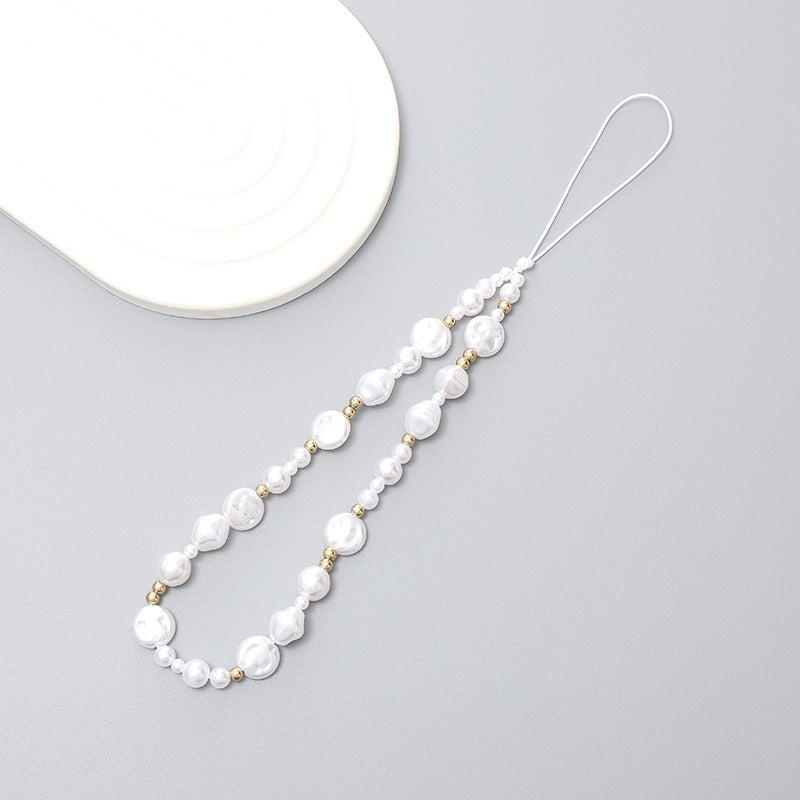 Charm cellulare con perla