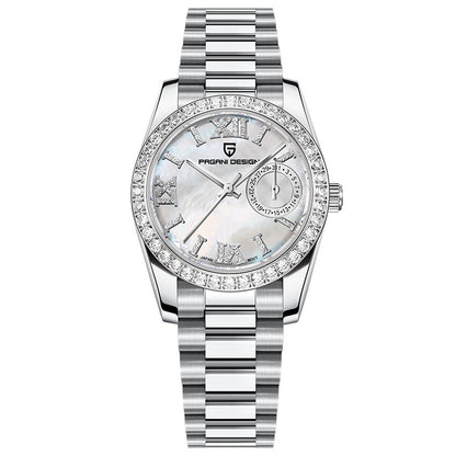 Orologio da donna in acciaio impermeabile