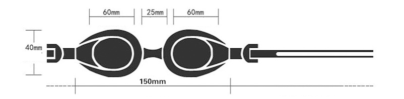 Occhiali da nuoto